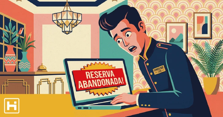 Pessoa frustrada com sua reserva abandonada