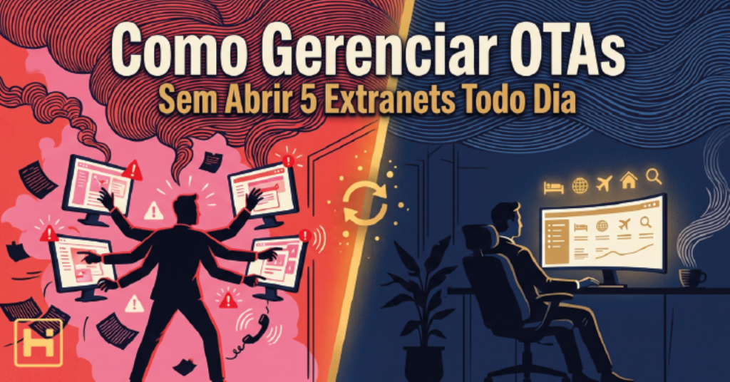 Como Gerenciar OTAs Sem Abrir 5 Extranets Todo Dia