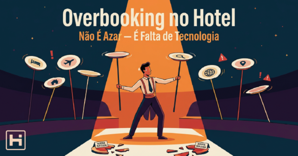 Overbooking no Hotel Não É Azar — É Falta de Tecnologia